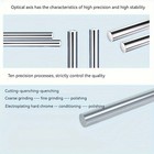 Cylinder Rail Linear Shaft 45  Steel Smooth Rod Hardened Optical Axis Dia 5-50mm