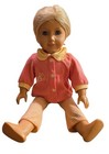2008 American Girl Doll Blonde Blue Eyes 18  Pleasant Company Coral Outfit