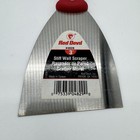 Lot 4 Red Devil 4800 Series Stiff Wall Scraper  4829 Metal 3  Putty Knives Steel