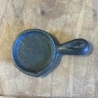 Dollhouse Miniature Iron Skillet Frying Pan Taiwan Primitive