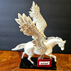 New  11  Tall   the Trail Of Painted Ponies  Silver Lining  Pegasus Figurine 