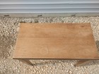 Vintage Organ Bench  Measures 26in W X 23in T X 14in D  Make Offer 