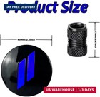4pcs Wheel Center Cap 63mm 2 5 Inches Compatible With Dodge blue 