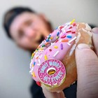 Stoked Ride Shop  donut Worry  Pin