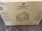 Dream On Me 2 In One Portable Crib Folding Crib With Wheels Espresso