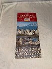 1977 Beautiful British Columbia Canada Road Map