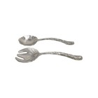 Vintage Arthur Court 1990 Rabbit Bunny Salad Serving Set Fork Spoon 11 