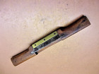 Vintage 12  Wooden Spokeshave Spoke Shave Early Carpentry Tool Hand Carved Rj