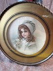 Victorian Chimney Flue Cover Made In Germany Glass