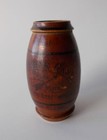 Antique Wooden Needle Case Asbro Germany Accept My Best Wishes Art A 3 740