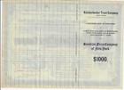 New York 1906 Brooklyn Ferry Company Stock Certificate Abn
