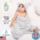 Mommies Ny 2 Pack Premium Baby Hooded Towels - Ultra Soft Viscose Bamboo Baby