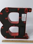 Nice Industrial Style Metal Red Light Up Marquee Letter  b  Sign Battery Wall
