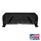 6  Black Skid Steer Snow Pusher Box bobcat kubota quick Attach free Shipping