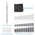 Watch Link Remover Kit With Spring Bar Tool Watch Band Tool And 360 Pcs Watch St
