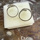 Great Pair Of Vintage Sterling Siam Niello Dancer Rings