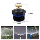 10pcs Garden Misting Lawn Irrigation Sprinkler Head Nozzle Spray System 1 2  Ff