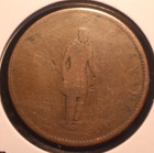 1867 Bank Of Upper Canada Half Penny Bank Token   Free Shipping