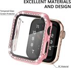 For Apple Watch Series 10 9 8 7 Se 6 5 4 3 Tempered Glass Screen Protector Cover