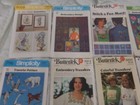 Lot Of 15 Vintage Embroidery Design Transfer Patterns Uncut Simplicity Butterick