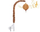 Crib Mobile Arm With Music Box - Imitation Wood - 23 Inch Mobile Arm For Crib   