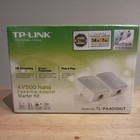 Tp-link Av500 Nano Powerline Adapter Starter Kit -tl-pa4010kit New Sealed
