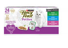Gourmet Wet Cat Food Variety Pack  Petites Gravy Collection 1 4 Oz Tubs -60 Pack