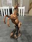 Bronze 12    Horse Standing Statue Sculpture