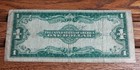 1923  1 One Dollar Horse Blanket Silver Certificate Large Note Circulated F vf