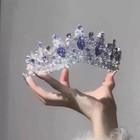 Sparkling Zirconia Crystal Bridal Wedding Tiara