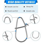Crankbait Snaps Stainless Steel Fishing Clips Duo Lock Fast Snap Lure Connectors