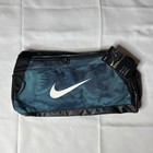 Nike Brasilia 9 Gym Training Duffel Sport Shoulder Bag Green Small 2503 Cu In