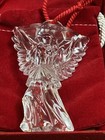 Waterford Crystal Millennium Angel - Peace Ornament 4th Ed W Box Sleeve   Bag