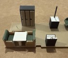 Ho Bay Window Caboose Interior Green Fits Athearn Very Clean 3-d Print In Color