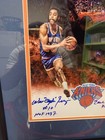Walt Frazier   Earl Monroe New York Knicks Signed Autographed Photograph Framed