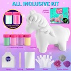 Unicorn Glow In The Dark Pouring Art Craft Kit For Kids Ages 6 To 8