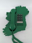 Vintage Ireland Dial Ireland Shaped Green Dial Phone 1990 Rare Kitsch Working