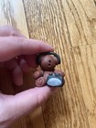 Miniature Bears Lot Of 7  Dollhouse Teddy Bears  Clay  Ceramic  Glass  Tiny
