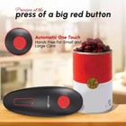 Electric Commercial Can Opener One Touch Easy Open Stainless Steel Smooth Operat