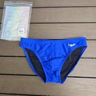 Speedo Men s True Cobalt Nylon Powerflex Eco Racer Briefs Sz 32 New 