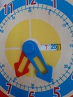 Melissa   Doug Turn   Tell Wooden Clock - Educational Toy With 12  Reversible