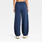 Women s Active Lightweight Fleece Balloon Leg Jogger Pants - Joylab Blue S