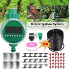 82ft Drip Irrigation System Garden Plant Timer Self Watering Micro Sprinkler Kit