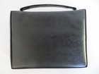Black Bible Or Book Cover Carrying Case And Deluxe Organizer  Xl