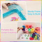 Diy Weaving Loom Kit For Kids   Adults - Craft Loops  Easy Potholder Knitting  G