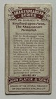 Player   s Shakespearean Series Shakespeare Memorial Stratford Tobacco Card Cc34