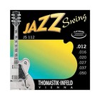 Thomastik Js112 Medium Light Flatwound Jazz Swing Electric Guitar Strings