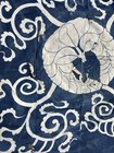 Boro Stencil Indigo-dyed Cotton Furoshiki Wrapping Cloth Vintage Rags Japan