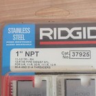 Ridgid  Stainless Steel 1    Npt Co no 37925