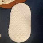 Lullaby Lounge Baby Bassinet Moses Basket 3pc Set Woven Rope W  Pad